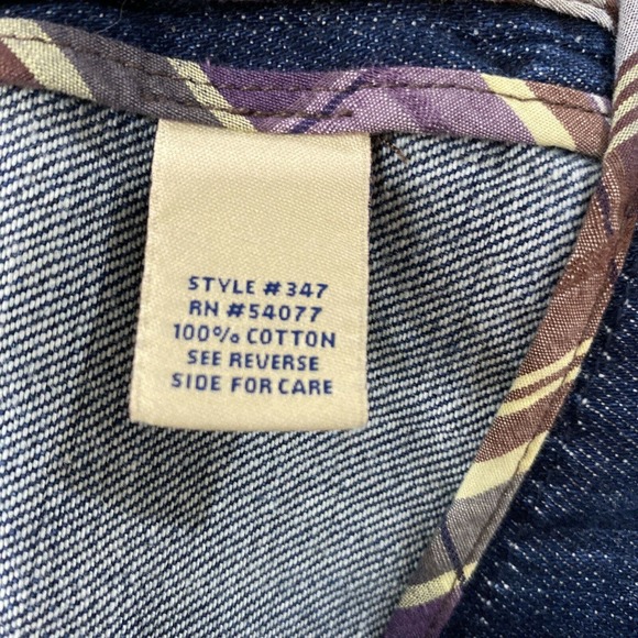 CAbi Blue Denim Vest - Picture 7 of 8